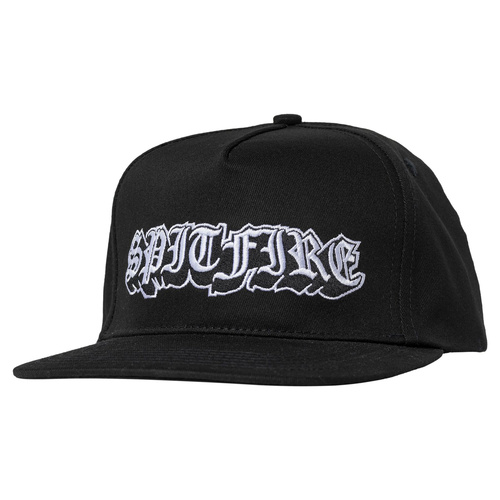 Spitfire Hat Old E Drop Black