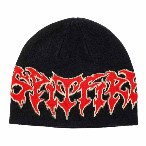 Spitfire Beanie Demon Script Black