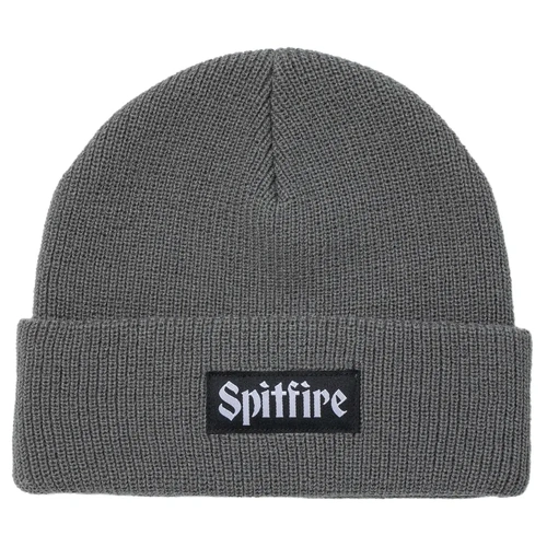 Spitfire Beanie Molotov Script Charcoal