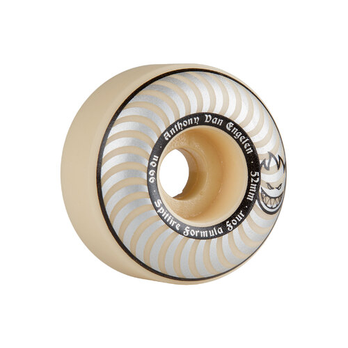 Spitfire Wheels F4 99D Anthony Van Engelen Whiteout 52mm