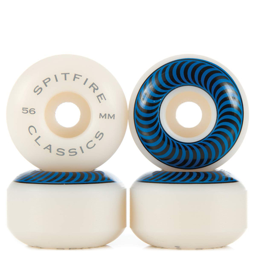Spitfire Wheels Classic Blue 56mm