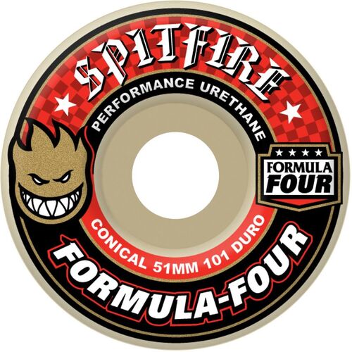 Spitfire Wheels F4 101D Conical 52mm