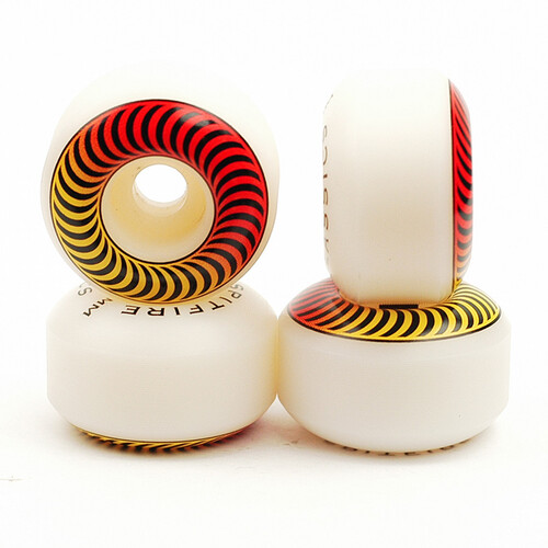 Spitfire Wheels Classic Faders Yellow/Red 53mm
