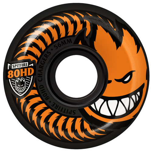 Spitfire Wheels 80HD Charger Conical Black 55mm