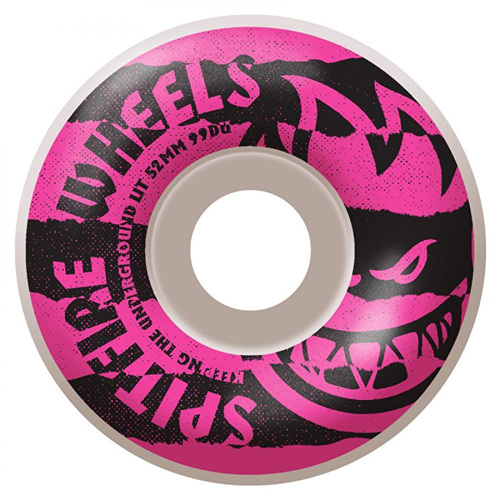 Spitfire Wheels Shredded 52mm Pink