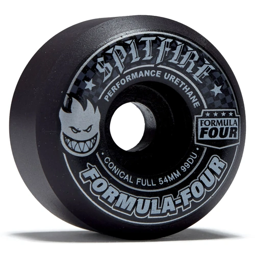Spitfire Wheels F4 99D Black Conical Full 54mm