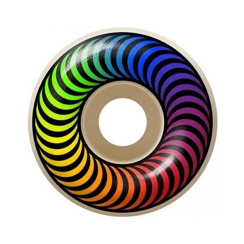 Spitfire Wheels Classic Slash Rainbow 52mm