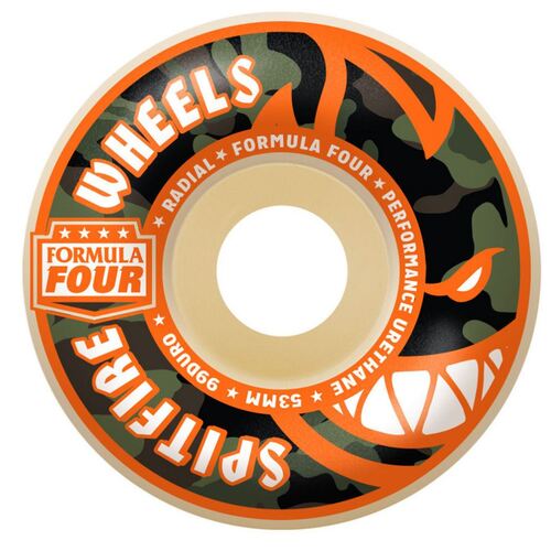 Spitfire Wheels F4 99D Covert Radial 53mm