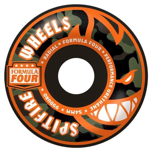 Spitfire Wheels F4 99D Covert Radial Black 54mm