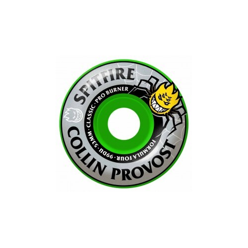 Spitfire Wheels F4 99D Colin Provost Classic Green 53mm