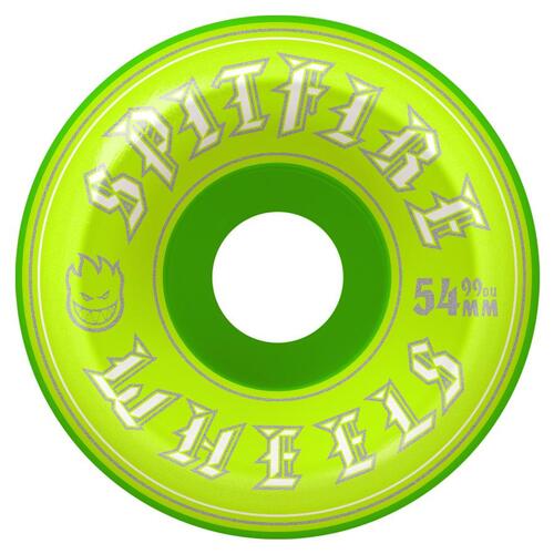 Spitfire Wheels Old English Green 54mm