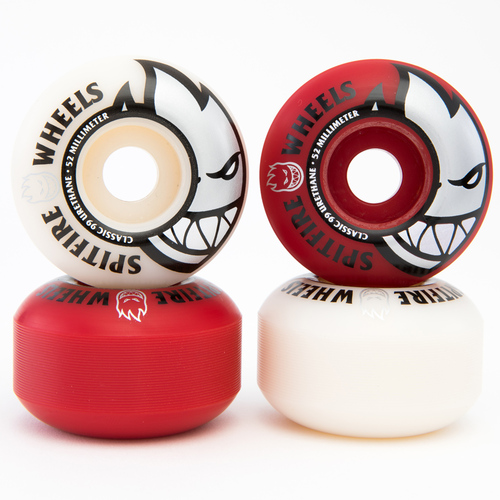 Spitfire Wheels Bighead Mash Red/White 52mm