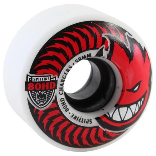Spitfire Wheels 80HD Charger Classic White 58mm