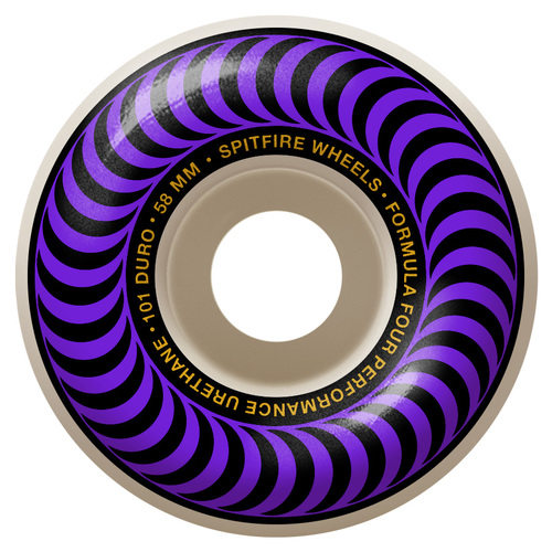 Spitfire Wheels F4 101D Classic Swirl 58mm