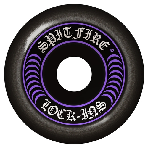 Spitfire Wheels F4 101D Lock Ins Mash Black/Purple 55mm
