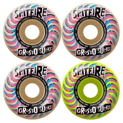 Spitfire Wheels F4 99D Grosso Mash 54mm