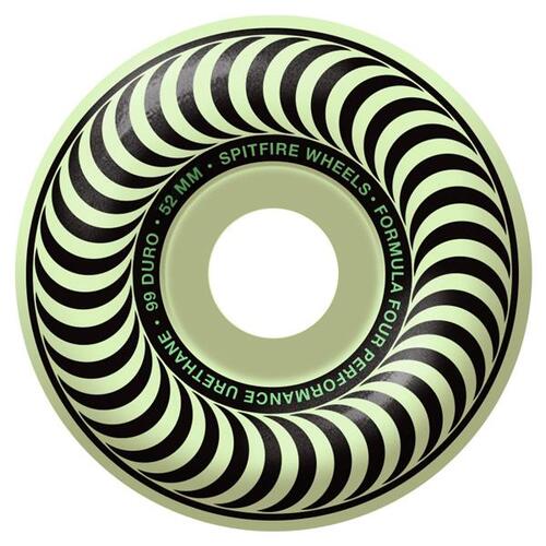 Spitfire Wheels F4 99D Classic Stay Lit Glow 54mm