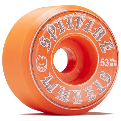 Spitfire Wheels Old English Orange 53mm
