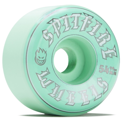 Spitfire Wheels Old English Turquoise 54mm