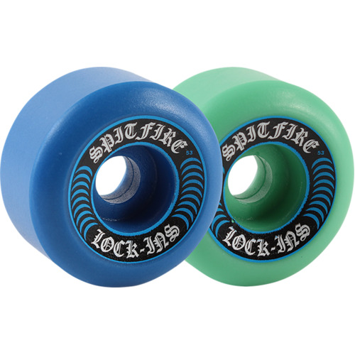 Spitfire Wheels F4 99D Lock Ins Mash Blue/Green 52mm