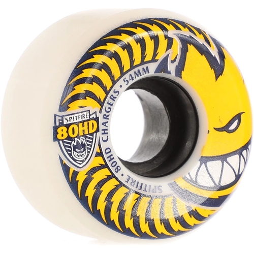 Spitfire Wheels 80HD Charger White Conical 54mm