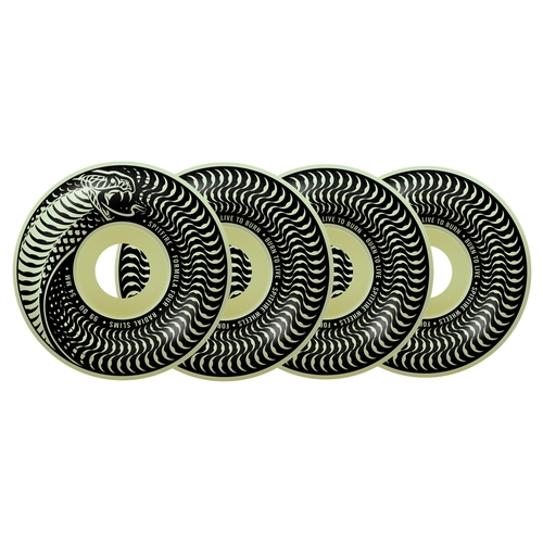 Spitfire Wheels F4 99d Radial Slims Venomous Glow 52mm