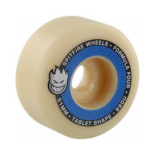 Spitfire Wheels F4 99D Tablets 52mm