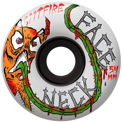 Spitfire Wheels 80HD Neckface Classic Clear 54mm