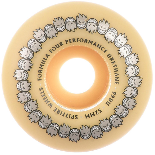 Spitfire Wheels F4 99D Classic Full White Repeaters 52mm