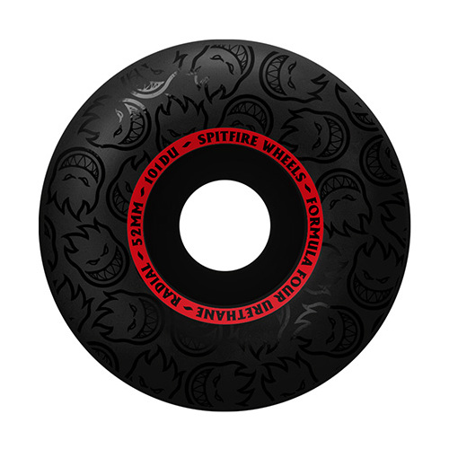 Spitfire Wheels F4 101d Blackout Radial 52mm