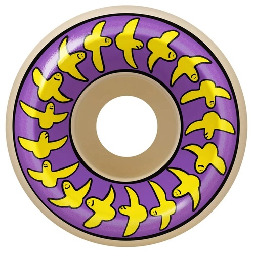 Spitfire Wheels F4 99D Conical Full Gonz Birds 58mm Purple/Yellow