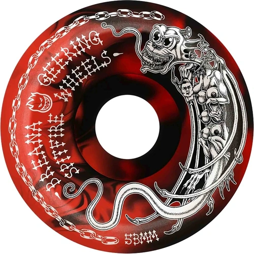 Spitfire Wheels F4 99D Tormentor Breana Geering Black/Red Swirl 53mm