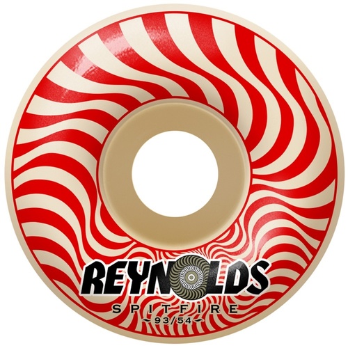 Spitfire Wheels F4 93D Classic Reynolds 54mm White/Red