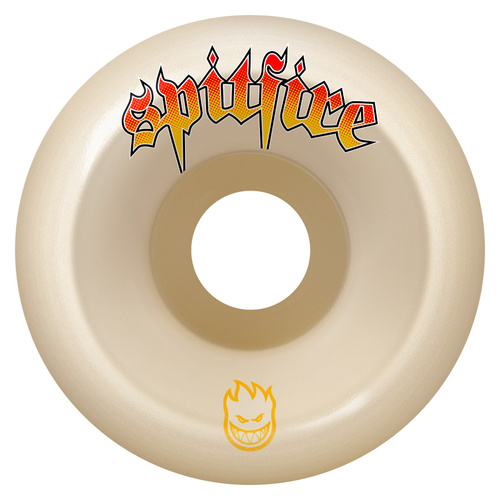 Spitfire Wheels F4 99D Venom Script Conical Full White 54mm