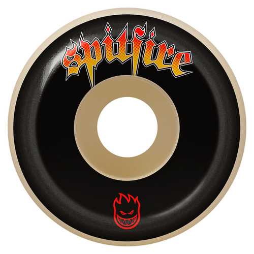 Spitfire Wheels F4 Venom Script 52mm White/Black