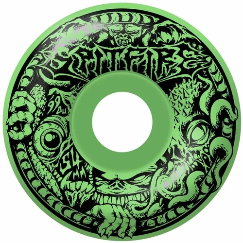Spitfire Wheels F4 99D Radial Full Demongate Glow 54mm