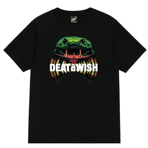 Deathwish Tee Slither Black [Size: Mens Medium] [Colour: Black]
