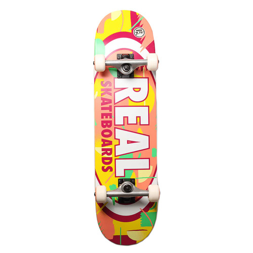 Real Complete Outrun Oval Peach/Yellow 7.75 Inch Width