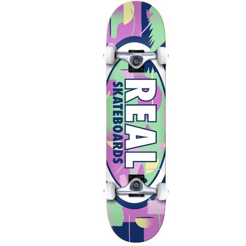Real Complete Outrun Oval Lime/Pink 8.0 Inch Width