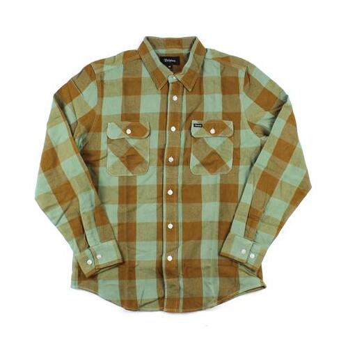 Brixton Shirt Charter Bone/Bronze
