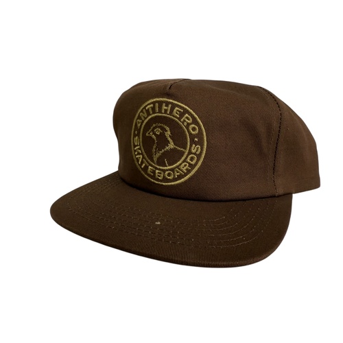 Antihero Hat Basic Pigeon Round Dark Brown