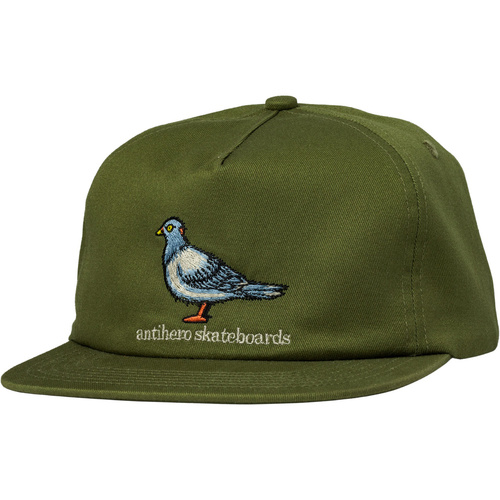Antihero Hat Lil Pigeon Safari Green