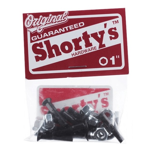 Shorty's Hardware Bolts Allen Key Black 1 Inch