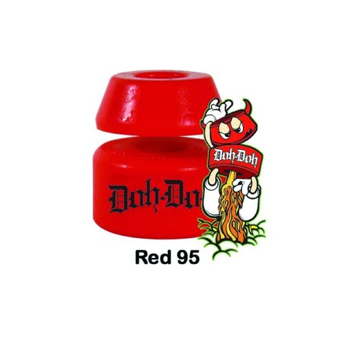 Doh Doh Bushings 95a Red (Two truck set)