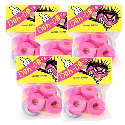 Doh Doh Bushings 96a Neon Pink (Two truck set)