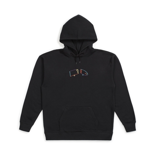 Brixton Jumper Hood Broke Black [Size: Mens Medium]
