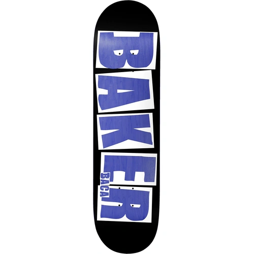 Baker Deck Sammy Baca Brand Name Black Assorted Veneer 8.25 Inch Width