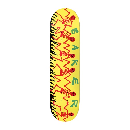 Baker Deck Figgy Dancing Skellies 8.5 Inch Width