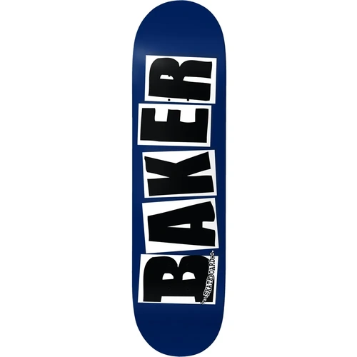 Baker Deck Logo Navy 8.0 Inch Width