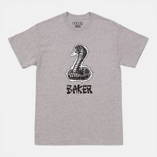 Baker Tee Neurotoxin Heather Grey [Size: Mens Large] [Colour: Grey]